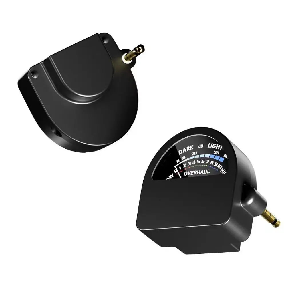 High Sensitivity Leak Detector Sound Frequency Pointer Detection Strength Scale Water Leak Detection Portable Display