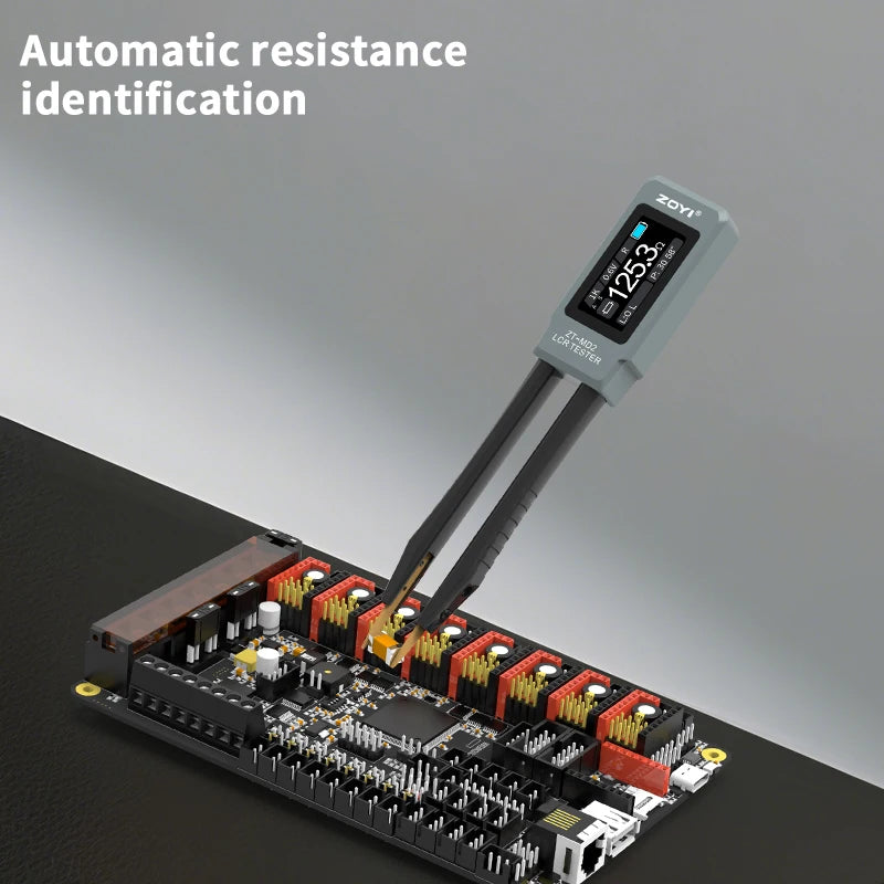 ZOYI ZT-MD2 Intelligent Tweezers Lcr Digital Bridge Tester One Click Measurement Of Resistance Capacitance, And Inductance