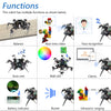 Freenove Big Hexapod Robot Kit for Raspberry Pi 5 4 B 3 B+ Zero 2 W, Face Recognition, Ultrasonic Ranging, App, Camera, Servo
