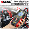 ANENG BT175 12V 24V Car Battery Tester Digital Alternator Automotive Analyzer Display Screen With Insulated Alligator Clip Tools