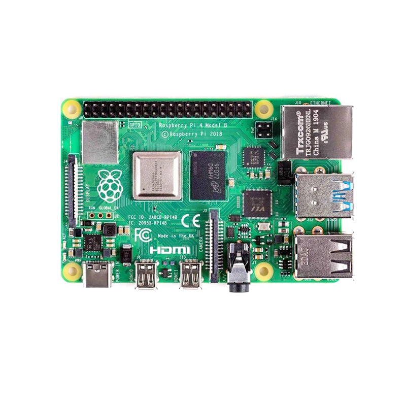 Raspberry Pi 4 Model B 4b Dev Board 1GB 2GB 4GB 8GB RAM 4 Core CPU 1.5Ghz Speeder Than Pi 3B+