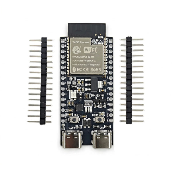 ESP32-C6-DevKitC-1 Development Board ESP32 N4 Core Board 4MB Flash WIFI6 BLE Zigbee detail image 5