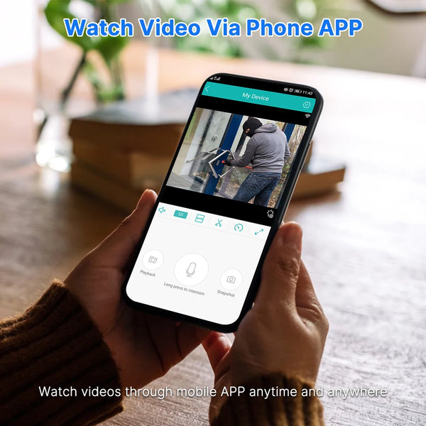 Hiseeu 4K 8MP Wifi PTZ Dual lens Camera Two-way voice AI Tracking Video Wireless Ip Surveillance Security Cameras