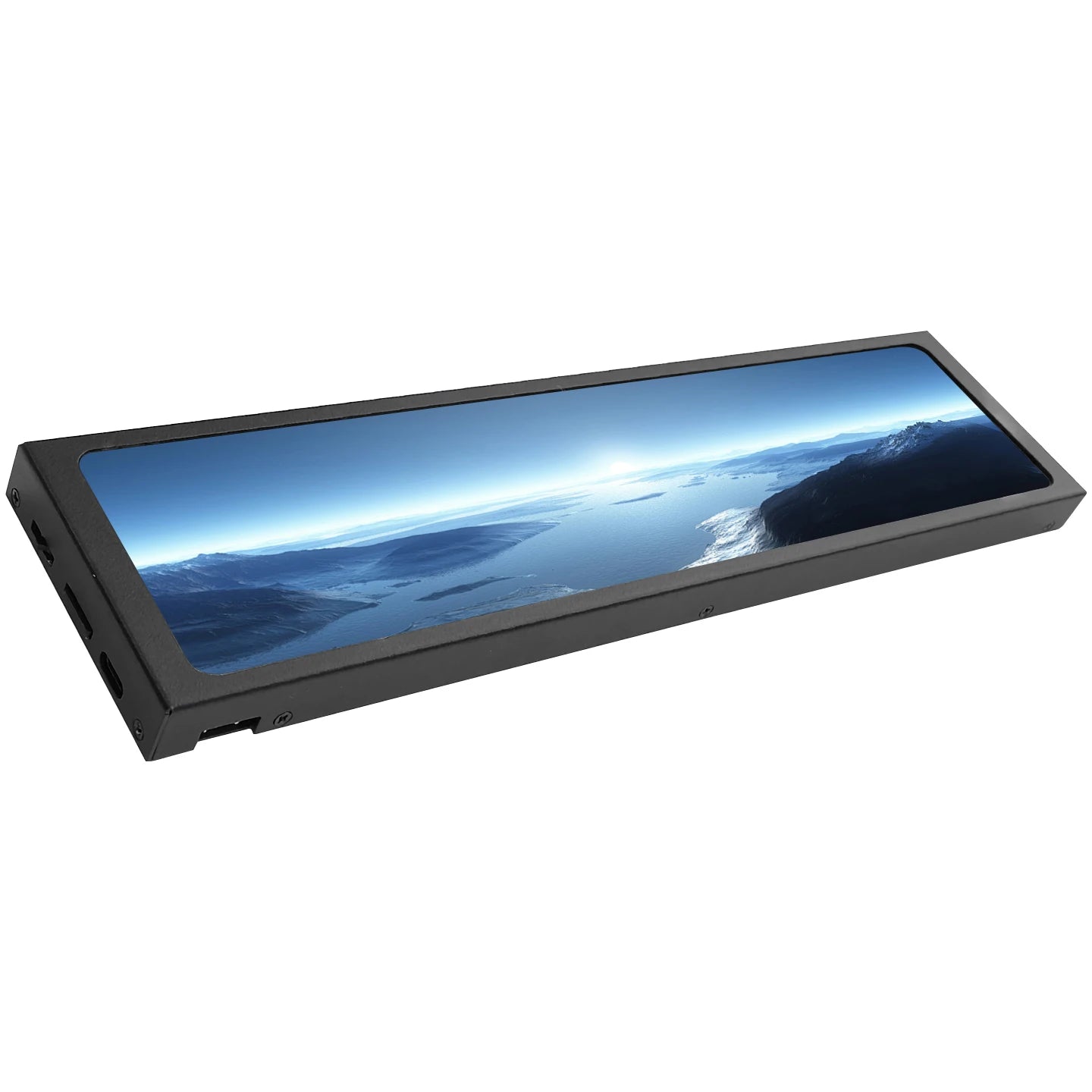 11.26 Inch USB Type-C Secondary Screen IPS 1920x440 Display Video Player Electronic Photo Album 170 ° Wide View Monitor for PC