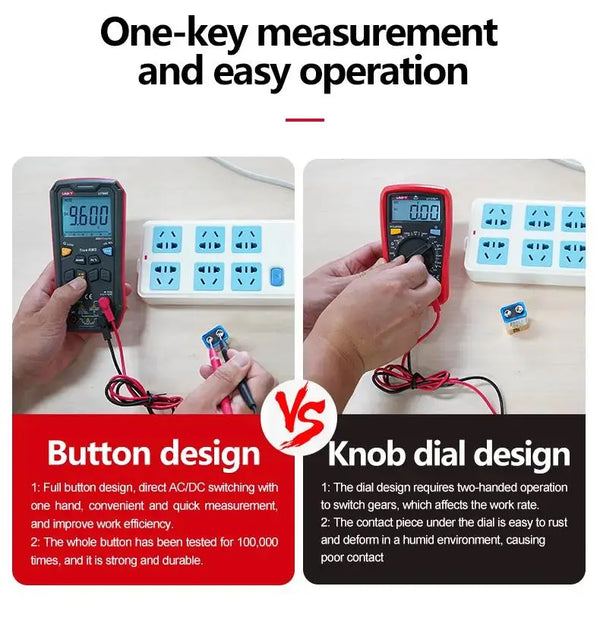 UNI-T UT60S UT60BT Digital Smart Multimeter 1000V AC DC Voltmeter Ammeter True RMS Frequency Meter Capacitor Temperature Tester