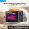 FNIRSI TDM-120/TDM-120P Thermal Imaging Multimeter 2 in 1 IR Camera Tester 120x90 Resolution -20°C~400°C Touchscreen Temperature Alarm