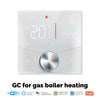 MOES WiFi Smart Heating Knob Thermostat LCD Display Touch Screen Temperature Controller For Water Gas Boiler Electric Heating