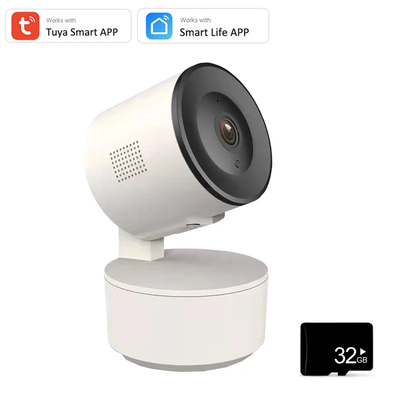 Tuya Smart WiFi 3MP IP Camera 1080P Security Automatic Tracking Motion Detecting Voice Intercom Indoor Baby Monitor