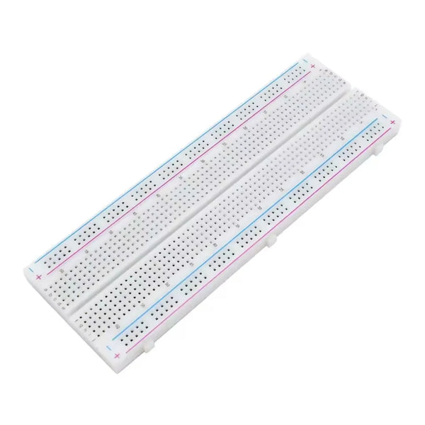 MB-102 Breadboard 400 830 Points Solderless PCB Prototype Board MB102 Power Module 65 Flexible Jumper Wires Test Develop DIY Kit