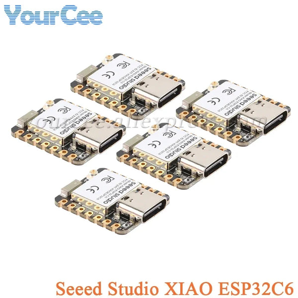 10pcs/1pc ESP32 Seeed Studio XIAO ESP32C6 WiFi 6+Bluetooth-compatible Ble 5 Zigbee Matter Wireless Development Board esp32C3