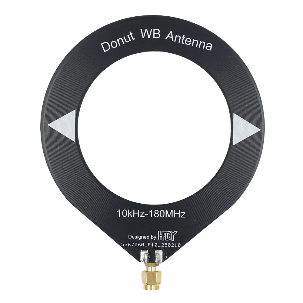 Wideband SDR Antenna 10kHz-180MHz Donut Loop Antenna SMA Male Connector for Shortwave Medium detail image 9
