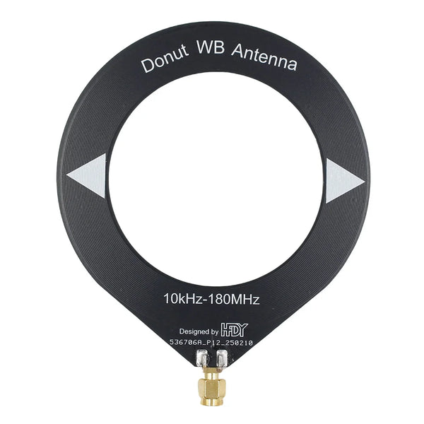 Wideband SDR Antenna 10kHz-180MHz Donut Loop Antenna SMA Male Connector for Shortwave Medium detail image 9