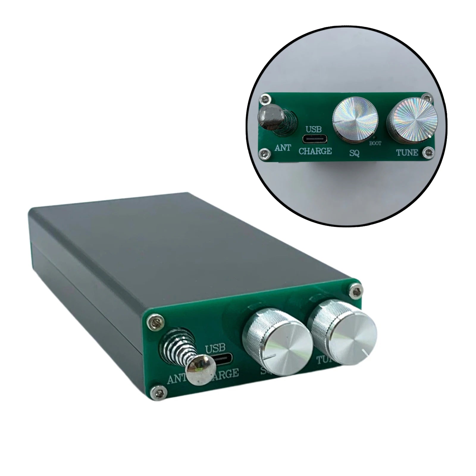 Dual-Mode-RDS-Datenanzeigeradio, 2500-mAh-Handradioempfänger, ESP138, ESP32, SI4732 für Bluetooth-kompatible Lautsprecher 