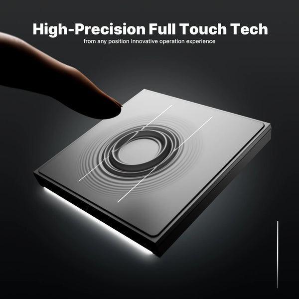 MOES Tuya ZigBee Star Feather Series Smart Touch Switch With Neutral Light Scene 2in1 APP Remote Control with Alexa Google Home