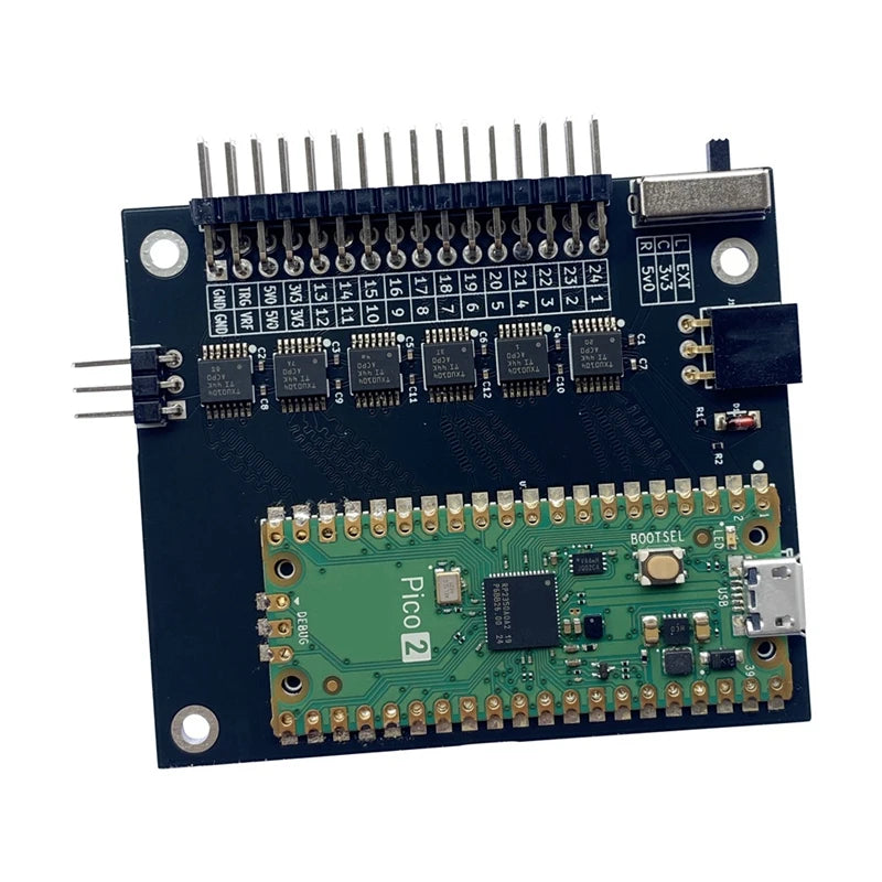 ABEZ Logic Analyzer V6.0 RP2350 Pico 2 400MHz 24 Channel Logic Analyser Software is Available for Windows, OSX and Linux