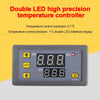 W3230 Mini digitális hőmérséklet-szabályozó 12V 24V 220V termosztát szabályozó fűtés-hűtés szabályozó hőszabályozó érzékelővel