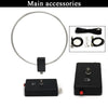 GA800 Active Loop Antenna 10KHz-159MHz HF Short Wave Small Loop Antenna for Radio Receiver Indoor Use Tes product image