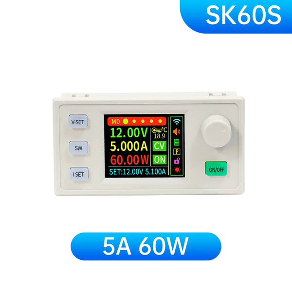 Módulo elevador y reductor CNC SK150S SK120S SK60S Fuente de alimentación estabilizada de voltaje ajustable Módulo de carga solar 8A 150W