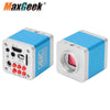 Maxgeek HAYEAR HY-6110 4K UHD digitális mikroszkópos kamera HDMI-kompatibilis kamera USB ipari elektronikus kamera 32G TF kártyával