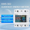 KWS-302WF Guide Rails Digital Voltmeter Ammeter Voltage Tester Meter 63A AC170-300V Over-temperature Protection Power-off Module