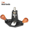 Router Plane Carpentry Handheld Planer Adjustable Depth Trimming System for Right Angle Tenon Shoulder Workbench