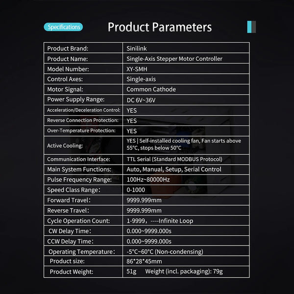 XY-SMH Stepper Speed Motor Controller PLC Forward and Reverse Rotation Pulse Delay Controller Power Supply