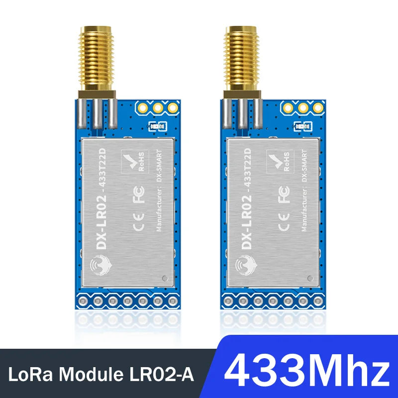 LoRa Module LRO2 Product Kit ASR6601 433M Wireless Long Range 8km Spread Spectrum Transmission DIP for Smart Meter Reading