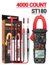 ANENG ST180 Digital Clamp Meter 4000 Counts Ammeter Voltage Multimeter AC Current Tester Car Test Capacitance NCV Ohmmer Tools