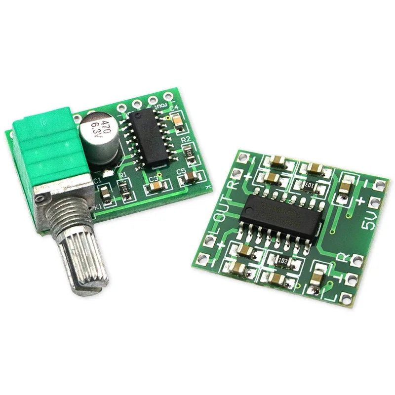 Mini PAM8403 DC 5V Digital Small Power Amplifier Board Modulediy 2.5～5V USB Power Supply 2 * 3W Volume Control with Potentialmet