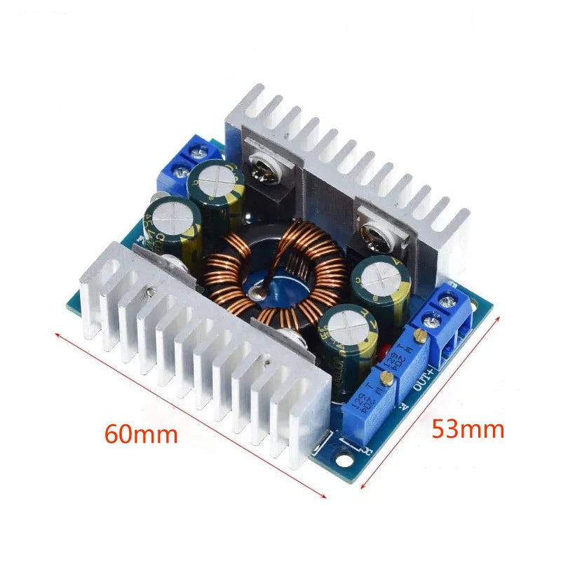 DC 5-30V to 1.25-30V 8A Automatic Step UP/Down Converter Boost/Buck Voltage Regulator Module Charger Power Converter DIY KIT