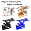 SG90 MG90S 4 DOF Unassembly Acrylic Mechanical Arm Robot Manipulator Claw for Arduino Maker Learning DIY product image