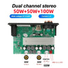 200W DIY Home Digital Amplifier MP3 Decoder Board 100W Audio Power Bluetooth 5.3 FM For detail image 5