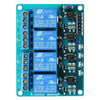 5V Relay Module for ARM Indicator 4 Channel Relay with Optocoupler