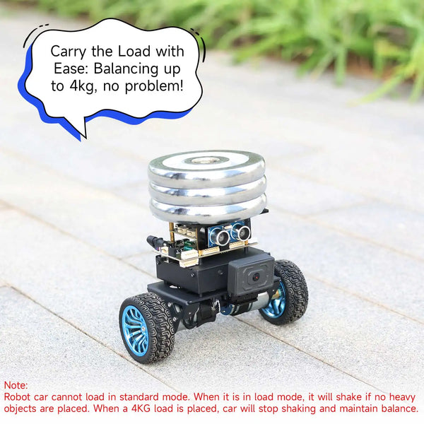 Yahboom MicroROS Self-Balancing Robot Car Kit With MPU6050 Lidar Ultrasonic Module ROS-HUMBLE Virtual Machine as Master Control