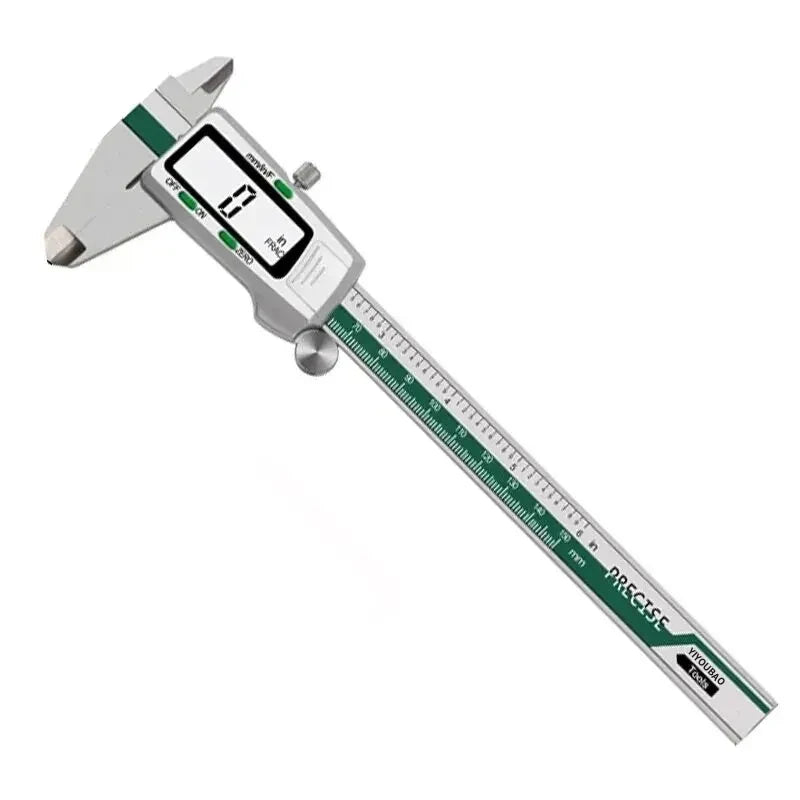 YIYOUBAO ET50 Digitaler Messschieber, 150 mm, Edelstahl, Bruchteil/MM/Zoll, 0,01 mm, hohe Präzision zum Messen mechanischer Komponenten 