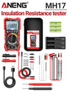 2in1 Insulation Resistance Digital Multimeter Rechargeable MH17 AC/DC Voltage True RMS 19999 detail image 8