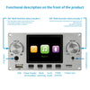 Amplificador TFT de 2,8 pulgadas, Bluetooth, DC 4,5-5,0 V, 5 W, placa decodificadora MP3, audio para coche, USB, TF, módulo de radio FM, reproductor MP3 con pantalla a color
