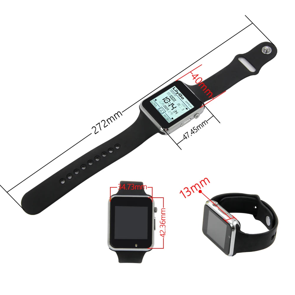 LILYGO® T-Watch-S3 ESP32-S3 LoRa Watch Integrated WIFI Bluetooth LoRa Sensor Mic Speaker Vibration Motor Programmable Touchable