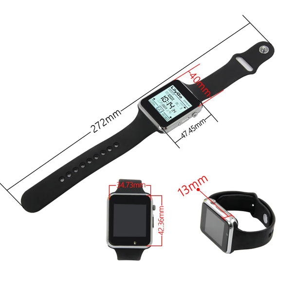 LILYGO® T-Watch-S3 ESP32-S3 LoRa Watch Integrated WIFI Bluetooth LoRa Sensor Mic Speaker Vibration Motor Programmable Touchable