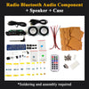 Kit altoparlante Bluetooth fai da te con radio FM 87,5-108 MHz Progetto di saldatura fai da te Kit di elettronica per esercitazioni di saldatura Assemblaggio con chiavetta USB e supporto TF