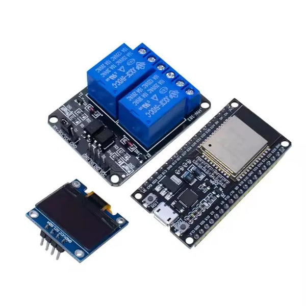 DIY Starter Kit for ESP32 ESP-32S WIFI with Storage Box Learning Basic Starter Kit 0.96 Inch Oled Pir Motion Sensor