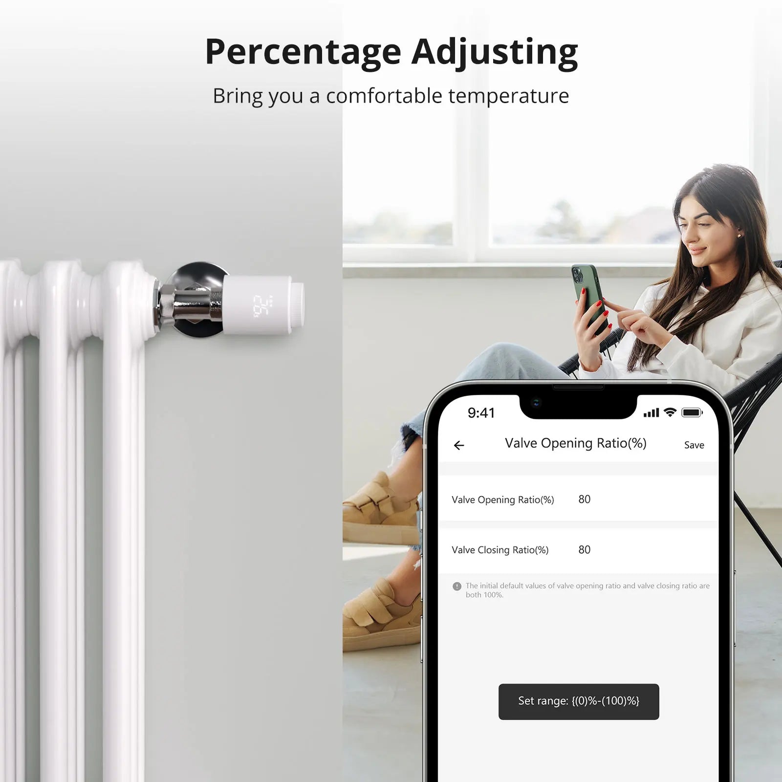 SONOFF TRVZB Thermostatic Radiator Valve Smart TRV Zigbee Thermostat Actuator Temperature Heater Control Support Alexa ZHA 2mqtt