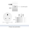 MOES Smart Plug WiFi, Brightness & Timer Control, Works with Tuya App, Alexa Google Voice Control, EU/UK/US Plug