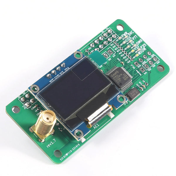 Pantalla digital MMDVM Punto de acceso portátil JumboSpot Funcionamiento cómodo Estación de radio WiFi Módem de voz digital DMR P25 YSF Kit de bricolaje
