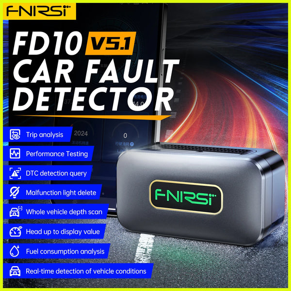 FNIRSI FD10 Car OBD2 Scanner Clear Error OBD Diagnostic Tool