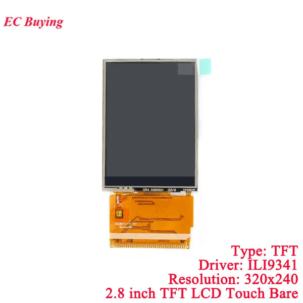 2.8 Inch 2.8" TFT Color LCD Touch Screen Display Module 320*240 ILI9341 Driver For Arduino R3 Mega2560 Development Board