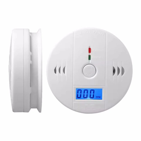 Co Ppm Detector Warning Siren Alarm Carbon Monoxide Detector Sound With Lcd Indicator Safe Sensor Home Security Protection
