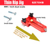 90/140mm Extended Thin Rip Jig Table Saw Jig Guide Saw Locator for Repeat Narrow Strip Cuts Works