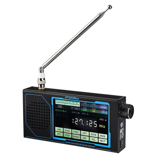ATS25 ULTRA FM SW SSB MW LW AIR SDR Receiver Aviation Band Receiver Supports Bluetooth WiFi detail image 5