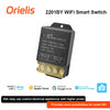 Interruttore relè WiFi intelligente ad alta potenza eWeLink 30A - Controllo remoto wireless tramite APP/Alexa/Google Home | Timer e automazione fai da te | Pl
